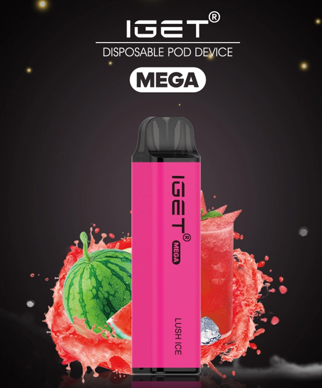 Iget Mega 3000 — одноразовые амортизаторы E Cig 5% 1450 мА/ч. Электронная сигарета