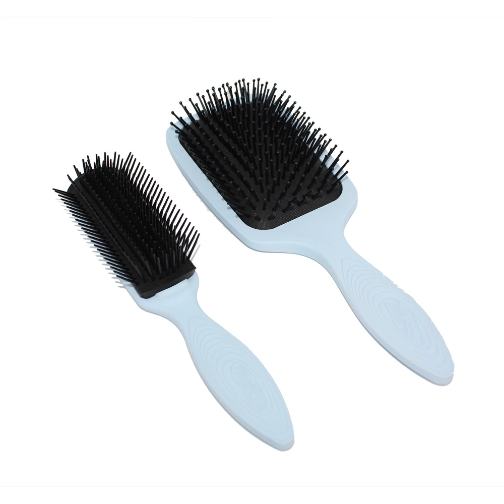 Wholesale New Professional Barber Tools Nine Rows Brush Detangling Hair Brush