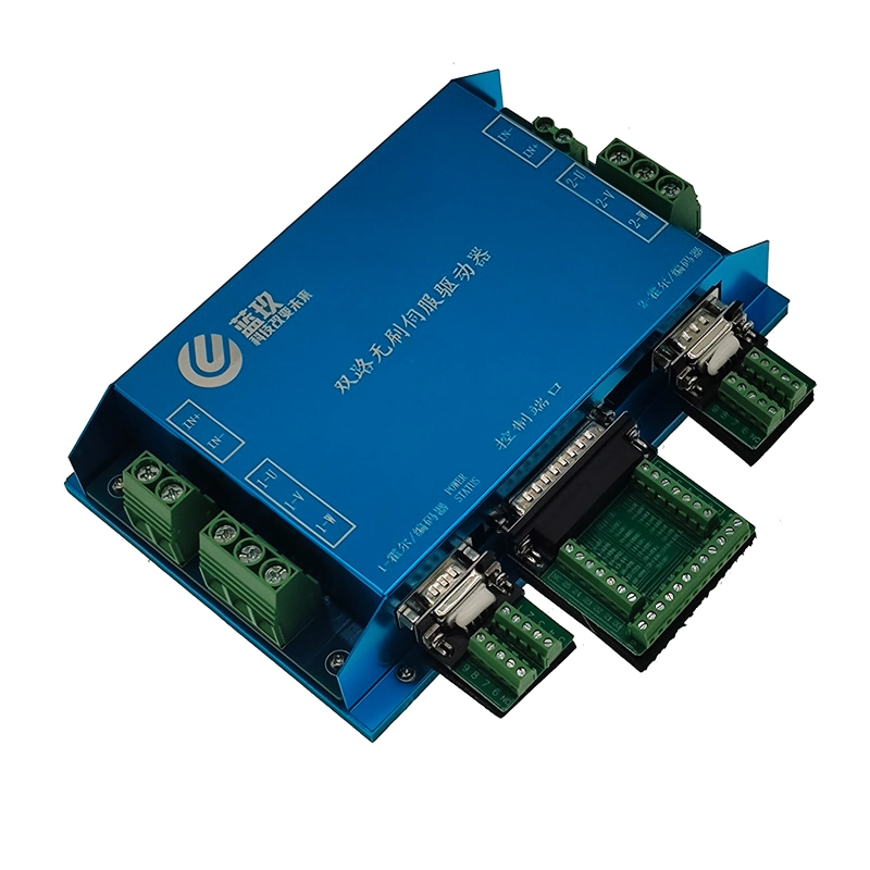 Lkdbl4850-2e Factory 48V 500W 800W 1000W Rated Current 30A RS232 Open-Loop Intelligent Dual-Channel Brushless DC Motor Controller