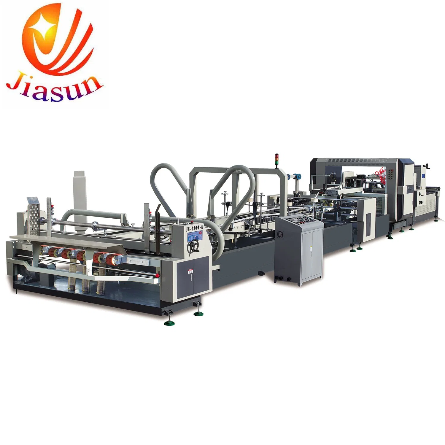 Automatic Folder Gluer Sticher and Bundling Machine Production Line