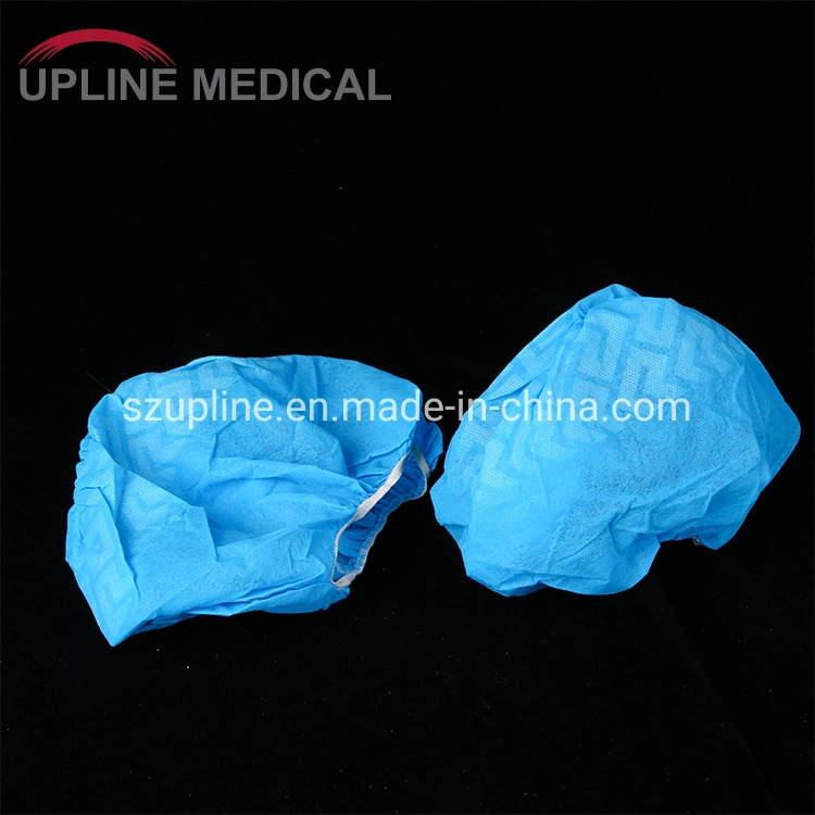 Disposable Non-Woven Clip Cap/Strip Cap/Nurse Cap with Elastic