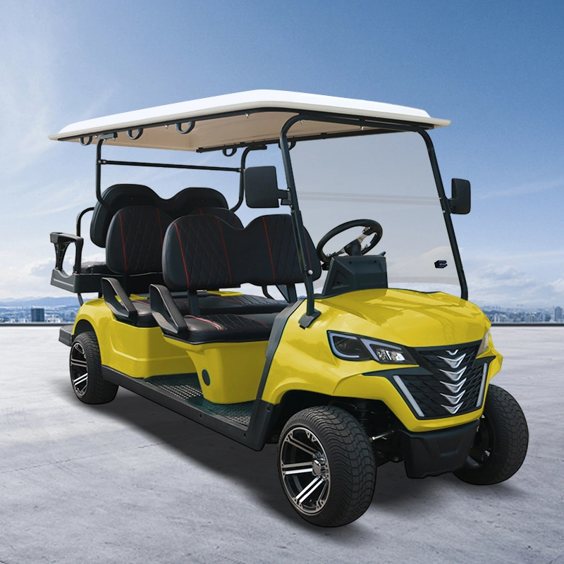 Productos al por mayor Golf Carts 4+2 Seater Forge G4+2 Electric Golf Coche