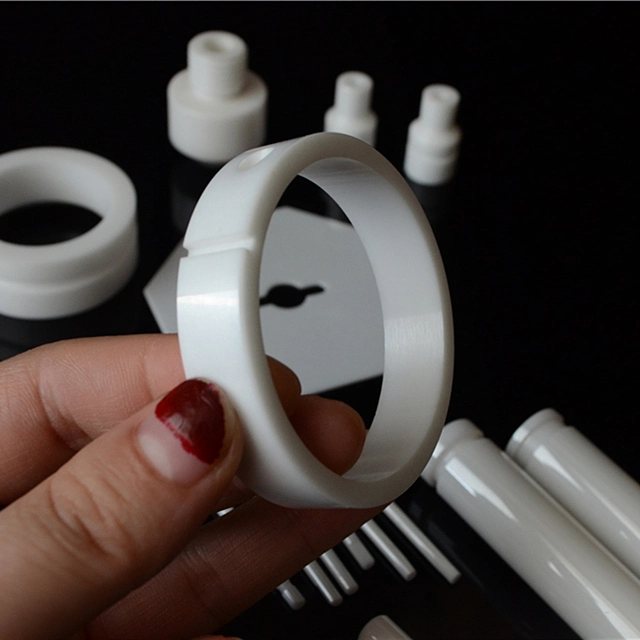 Zro2 Zirconia Ceramics Insulated Machinery Parts Bearing Ring