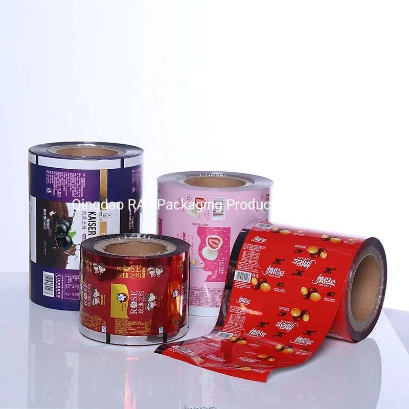 Wholesale Film Roll Packaging China Suppliers Plastic Films in Food Packaging Custom Plastic Food Packaging Film Roll Applied in Food Packing