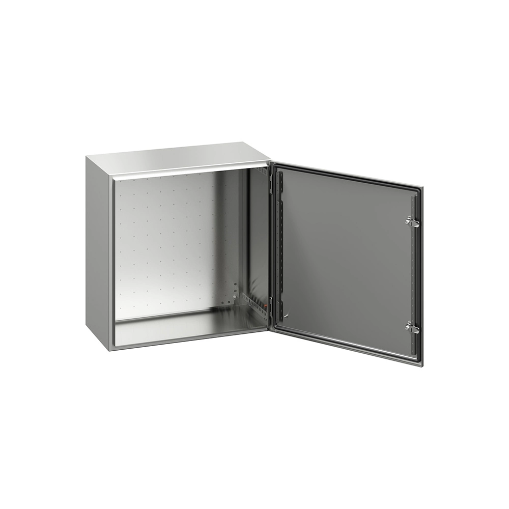 Single-Door Stainless Steel 19" Rack Cabinets Suitable Installation It Equipment