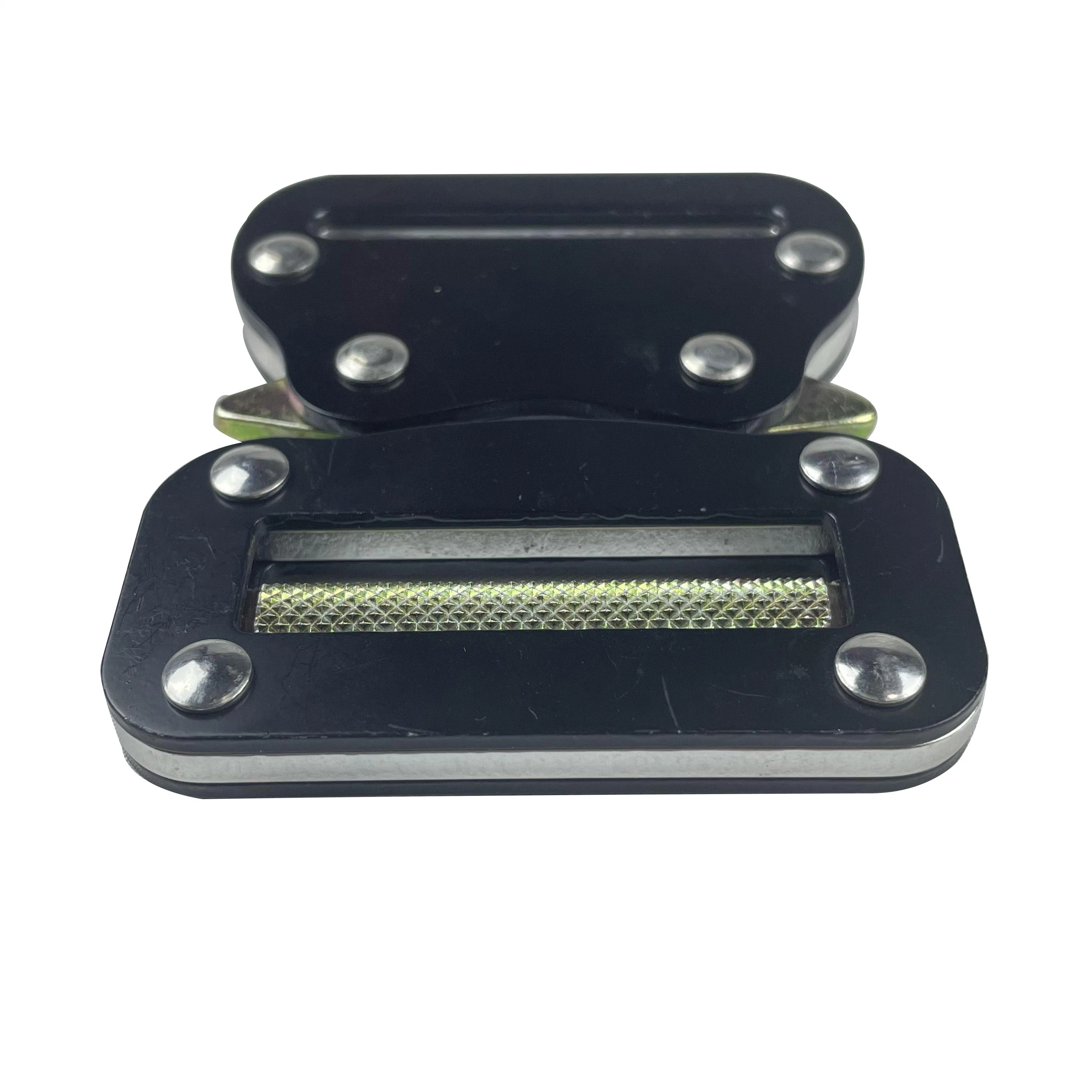 High quality/High cost performance  25mm New Style Custom Model Adjustable Black Metal Safety Belt Buckle for Pet Collar