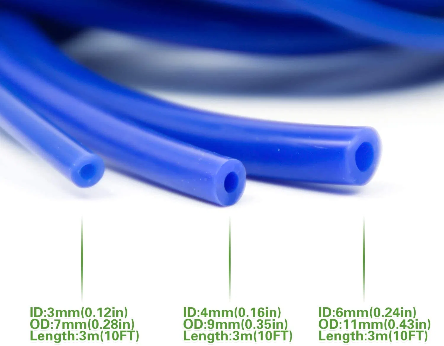 Hard Bendable Flame-Retardant Opaque Rubber Tubing for Car