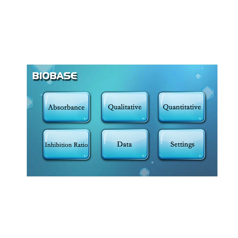 Biobase Elisa Ivd Lector de microplacas para equipos clínicos