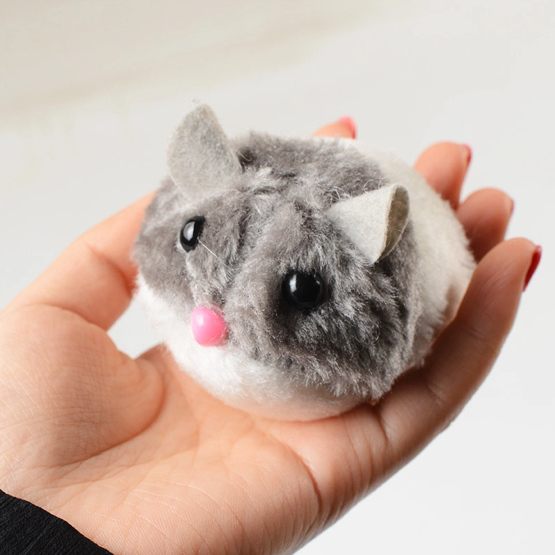 Jouet interactif pour chat souris à vent automatique peluche pour animal