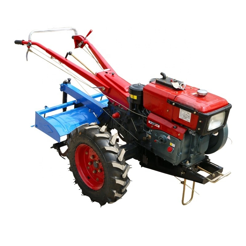 Mini trator elétrico CE Certificatio Start 8HP 10HP 12HP 15HP Trator de mão para trator móvel de 20HP de 18HP ForAgriculture Farm Mechinery