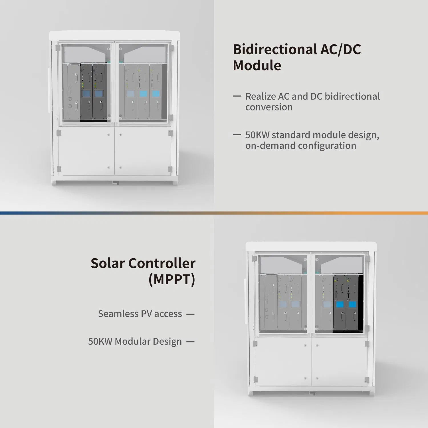 Battery Energy Storage System Hybrid Inverter and Lithium Battery All in One System off Grid Solution