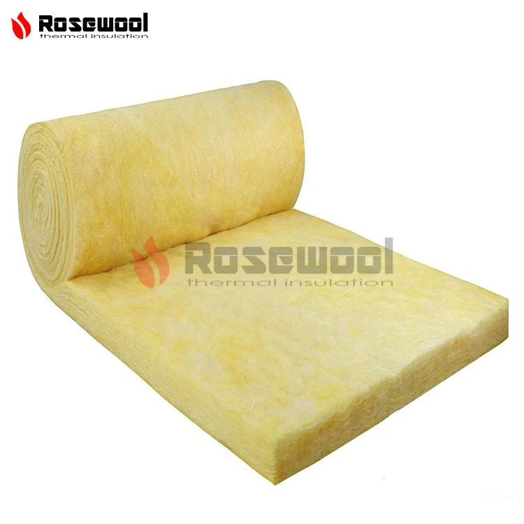 Customization Available Building Wall Panel Material Glass Wool Blanket for Pipeline, Furnace