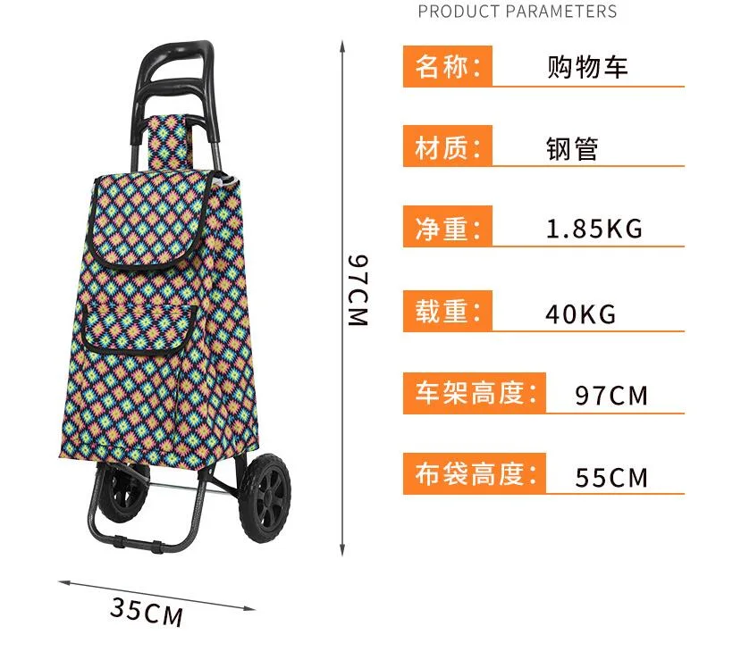 Shopping Cart Wheel Barrow Shopping Trolley Tool Cart