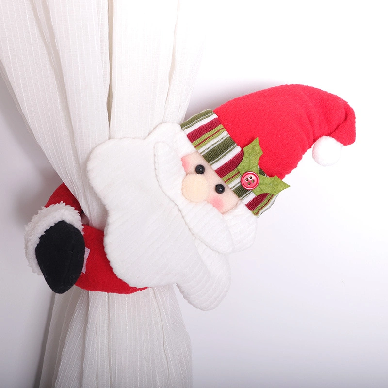 New Christmas Snowman Curtain Buckle Decoration