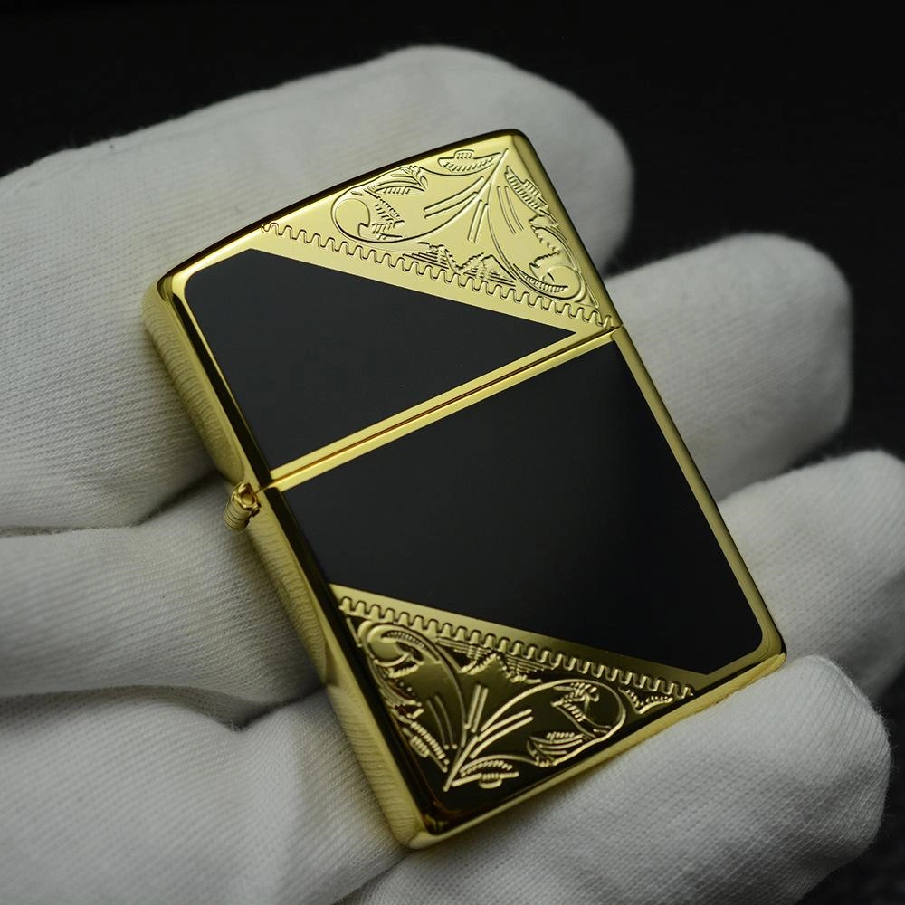 High - End Atmosphere Zengaz Zl-12 Windproof Jet Flame Zorro Lighter Custom Logo Design