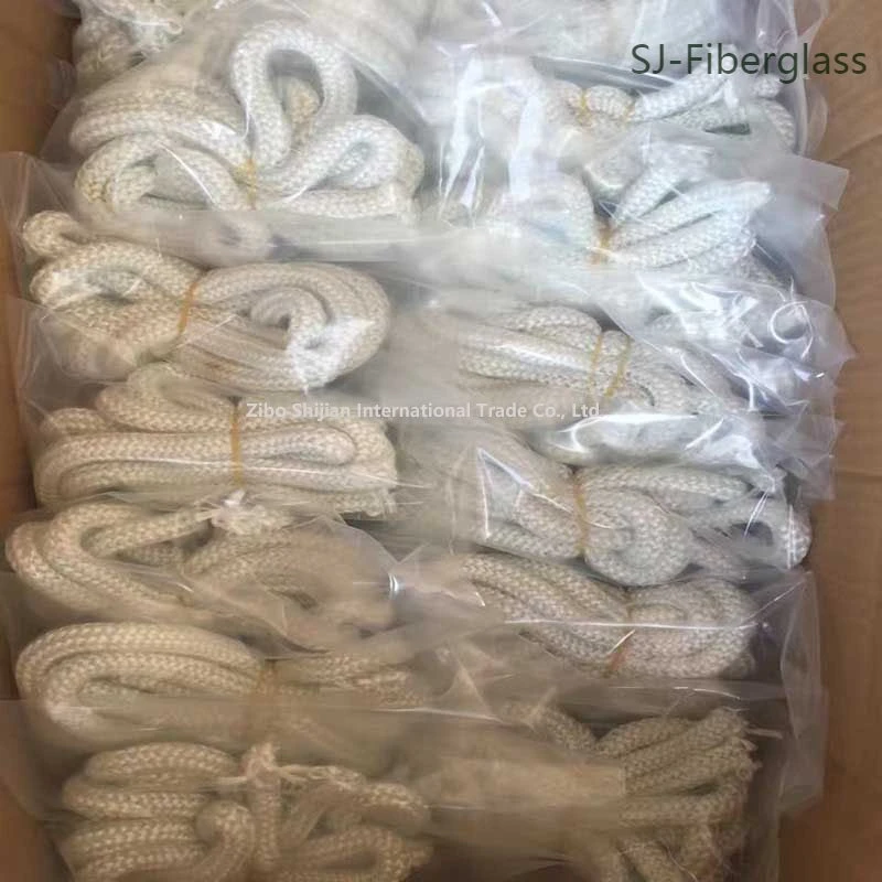 Glass Fiber Rope Fiber Glass Rope High Temperature Resistant Fire Retardant Sealing Strip Customizable