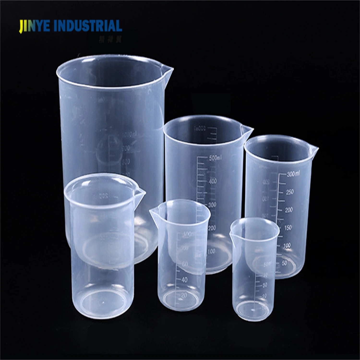 Plasticwares Beaker Reusable Plastic Measuring Cups/Jugs Lab Graduated Beakers Measuring Jugs