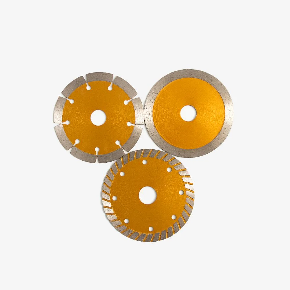 Сегментированные непрерывной Turbo Diamond круглой пилы режущий диск для гранита конкретные кирпича блока цилиндров