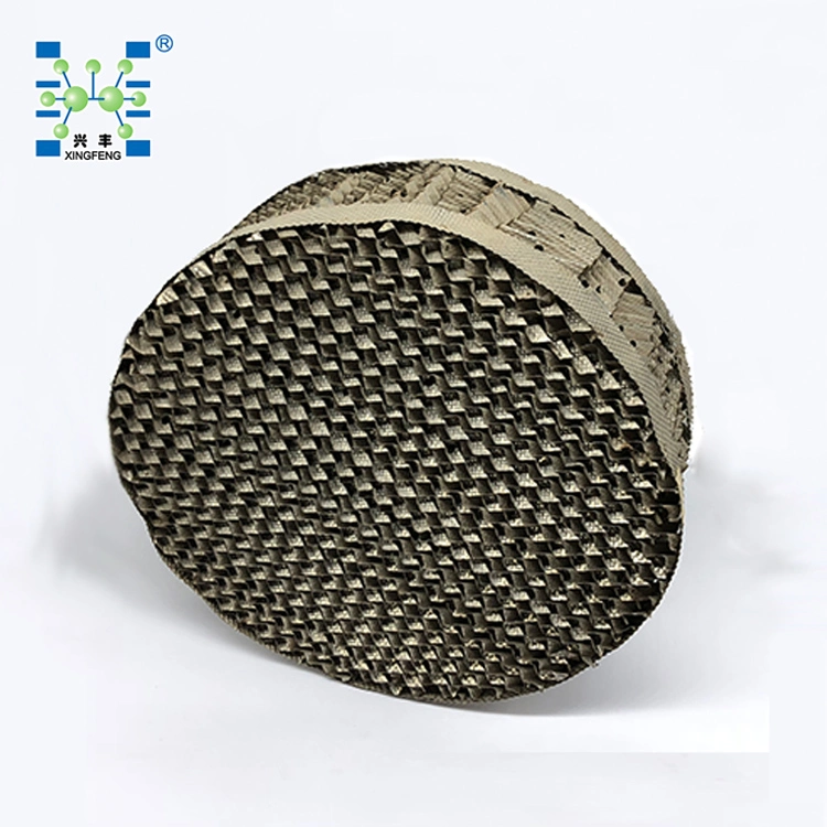 Metal Perforated Plate Corrugated Structured Packing