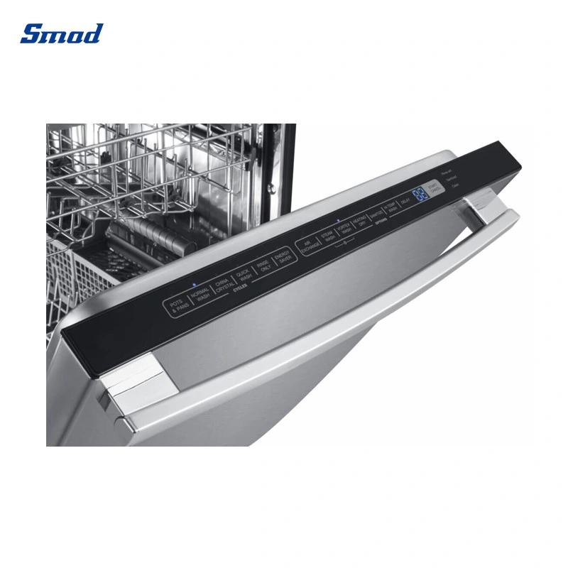 14 Place Setting Double Drying Electronic Touch Control Dishwasher