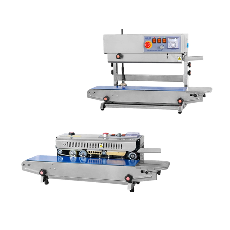 Frb-770I Hualian Continuous Sealing Packing Machine Horizontal Band Sealer with Digital Temperature Controller