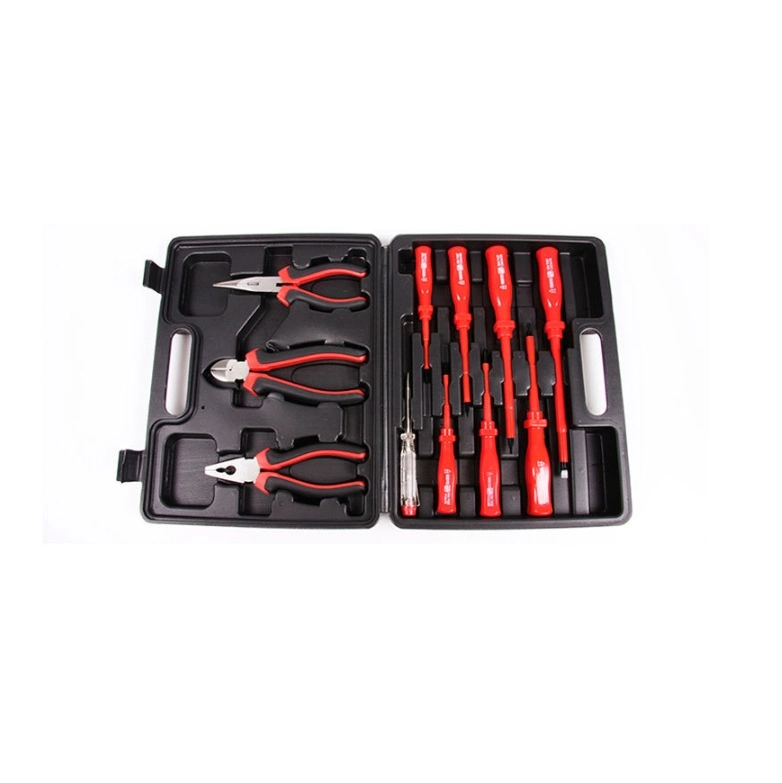 Manual Tool Combination Multi-Specification Pliers Insulated Screwdriver Combination Set with Electric Pen