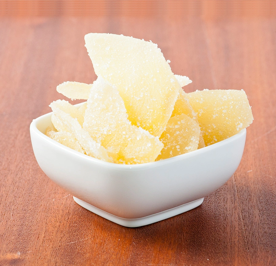 OEM Factory Bulk Price Fresh Air Dried Crystallized Ginger Slices