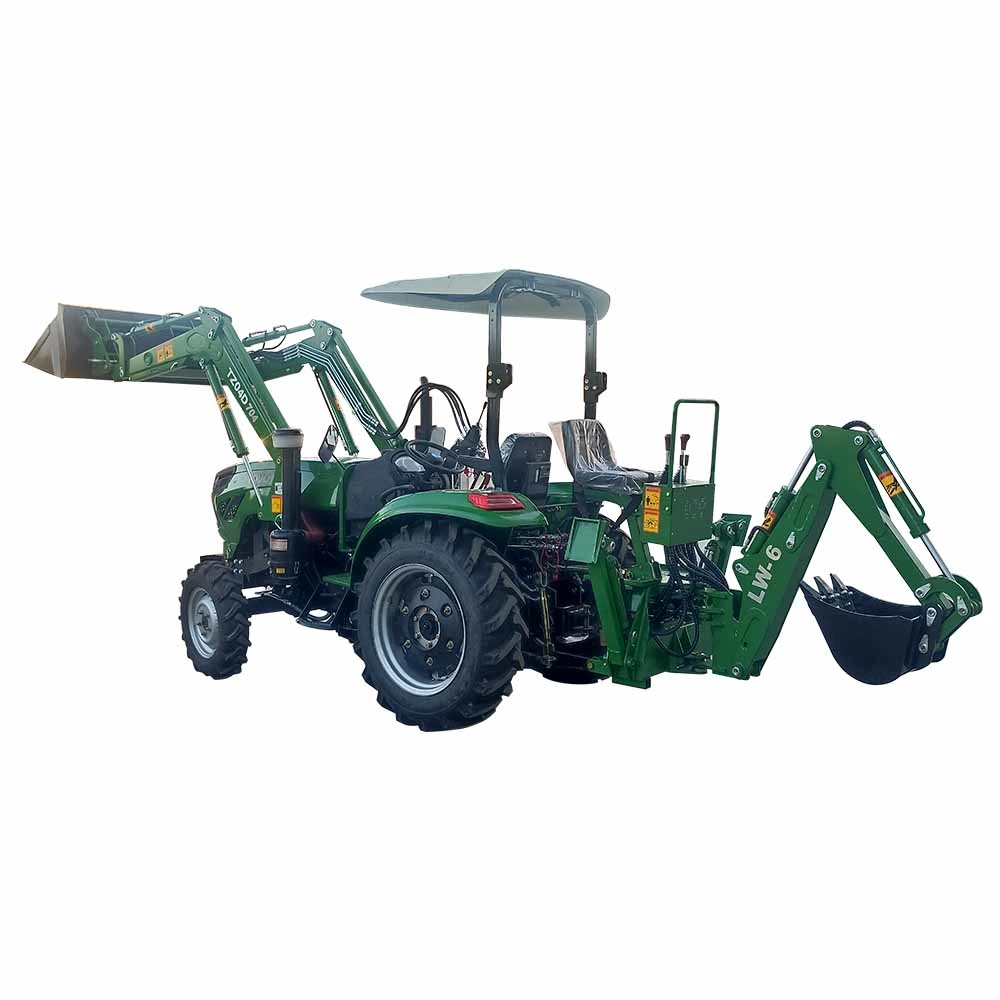 Factory Price Agricultural Machinery Multi Purpose Compact Mini Tractor 50HP 4WD Agriculture Farm Tractors