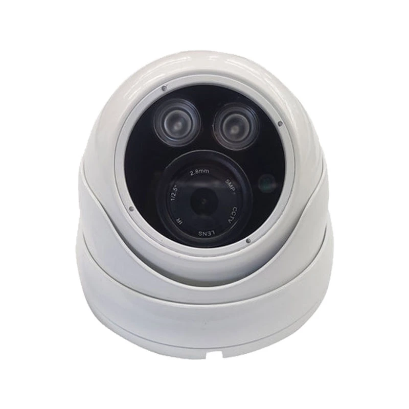 CMOS 1/3" 850TVL vue grand angle 48pcs dôme à LED caméra de vidéosurveillance