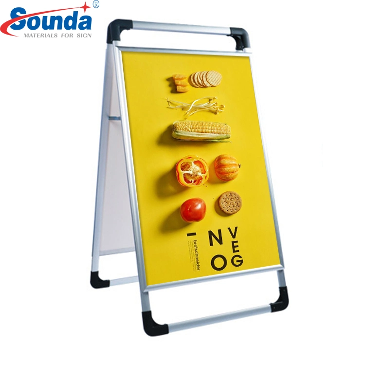 Double Sided Pavement Sign Poster Board for Advertising