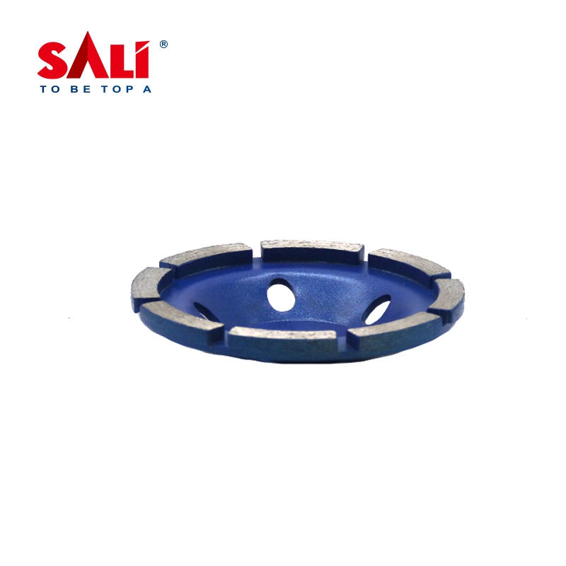 Sali Manufacture Single Row Sintered Diamond Grinding Cup Wheel