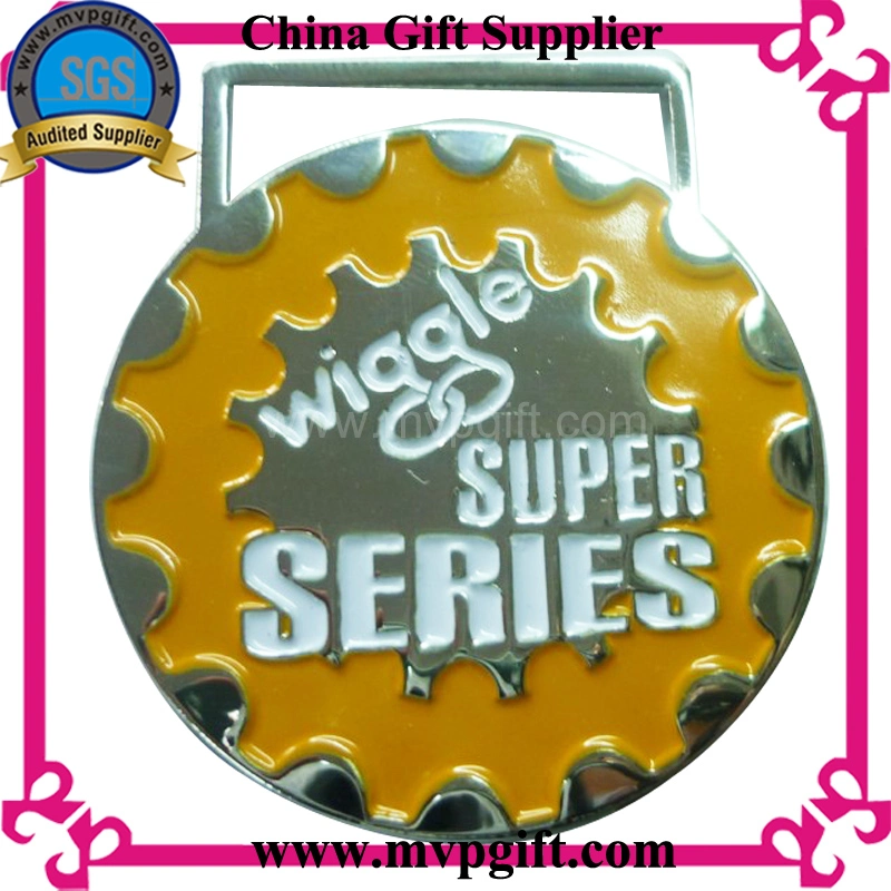 China Guangzhou OEM Custom Logo Metal Brass 3D Sports Running Race Military Souvenir Awards Gift Medal