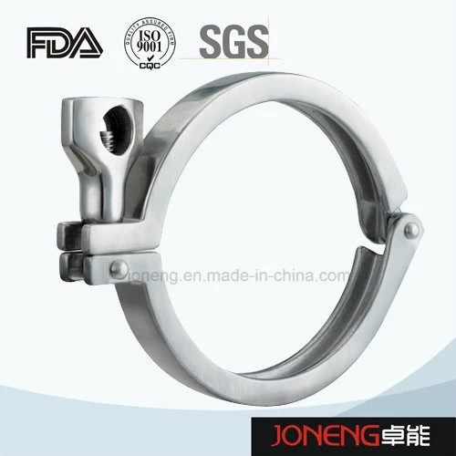 China Stainless Steel Sanitary Food Grade Single Pin Joint Clamp (JN-CL2002)