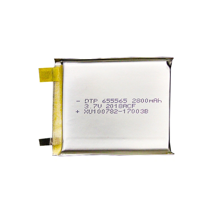 Customized 357096 3570100 3.7V 2800mAh 10.36wh Lipo Battery for Bluetooth Keyboard