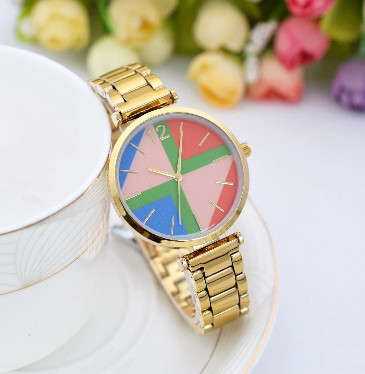 Stainless Steel Watch Gift Watch Quartz Watch Fashion Watch Lady Promotional Watch Alloy Watch