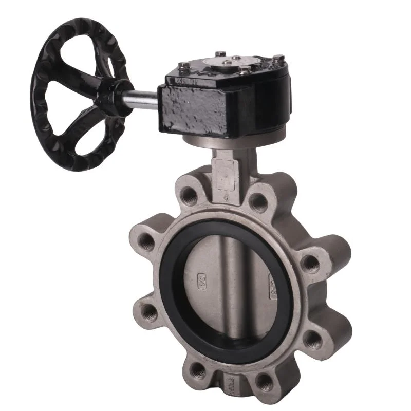 Spring Return Stainless Steel Lug Type Butterfly Valve