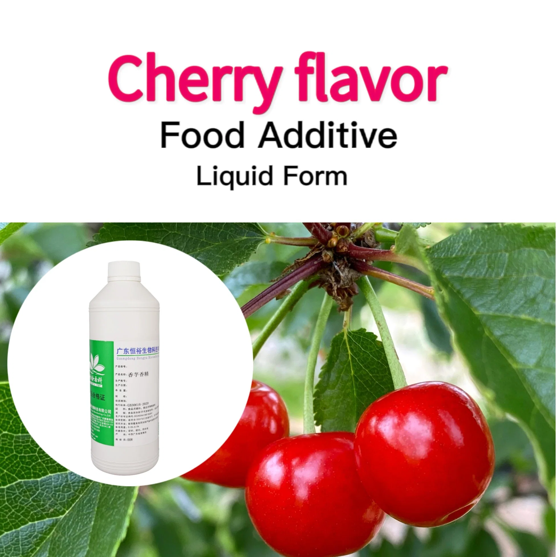 Cherry Flavour, for Filling/Drinks, Food Essence