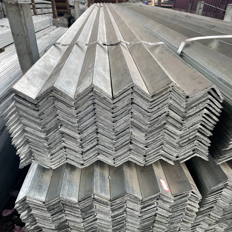 Sample Available Equal/Unequal Q235B Galvanized Angle Steel for Bridge Building Material