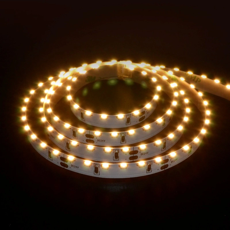 Le SMD3014 23mA 11.3W Vue côté décoration lumière 120LED Bande LED Flexible