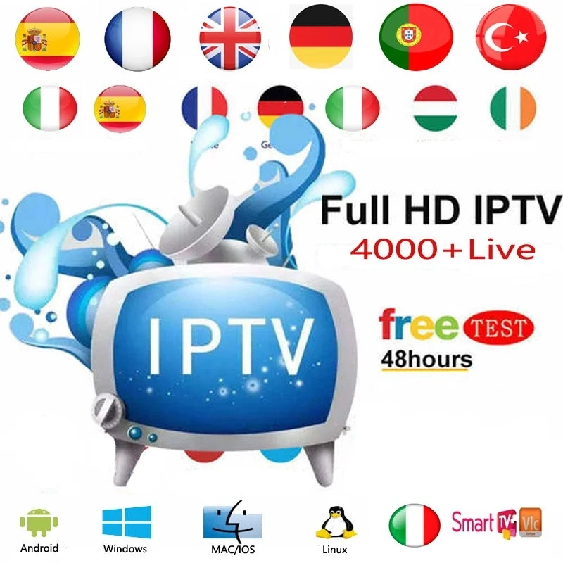 Panel de distribuidores profesionales de Mundo IPTV IPTV con canales de M3u en el Reino Unido Francia Alemania Italia España Suecia IPTV