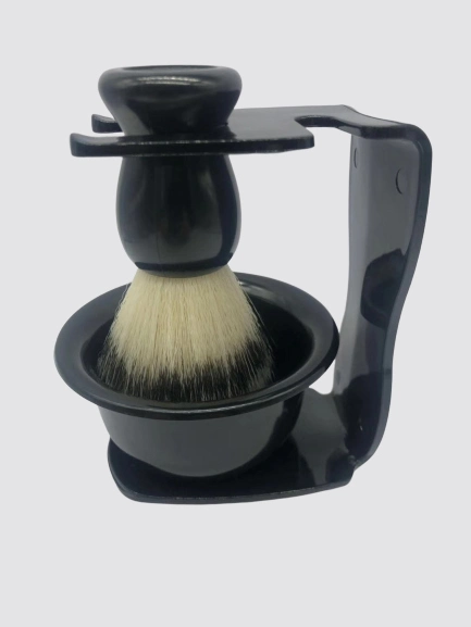 Men's Shaving Set Shaving Brushes Stand Holder and Brush Set