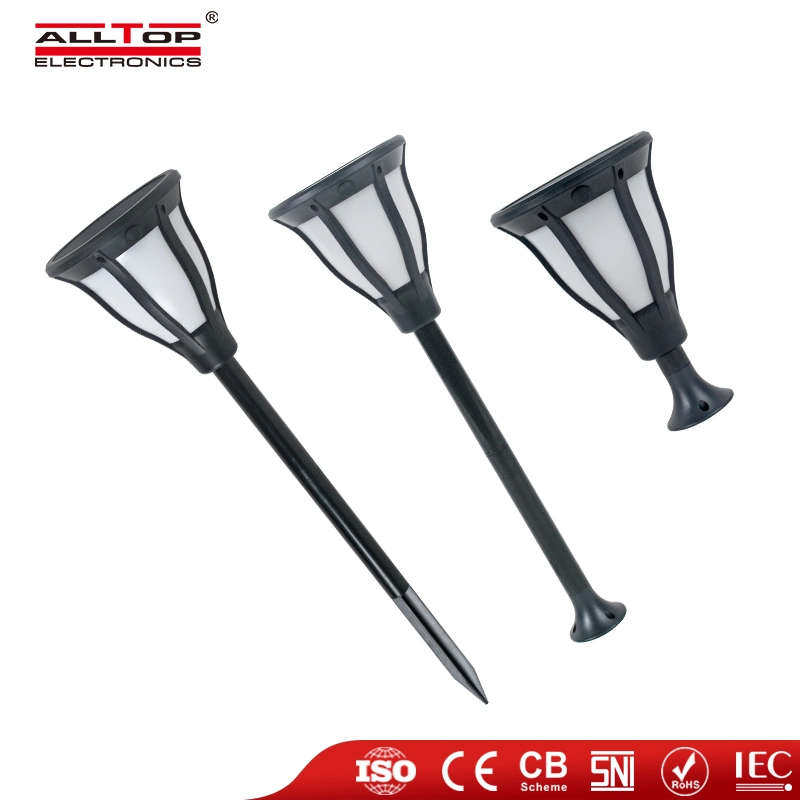 Alltop High Lumen Yard Park Road Spike Lawn Light Waterproof IP65 Outdoor LED Solar Garden Lamp