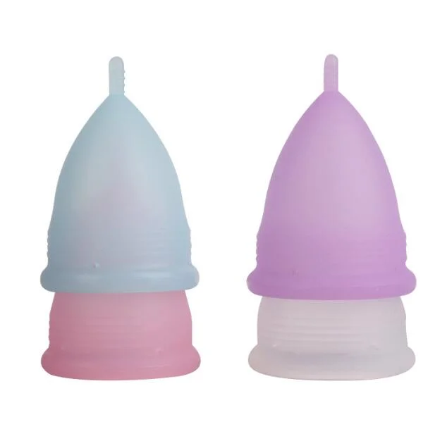 Grau médico silicone Lady período menstrual Cup Feminina Higiene