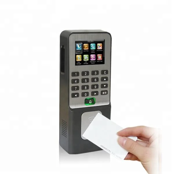 ID/MIFARE/HID RFID Reader Biometric Access Control Support Multi Languages