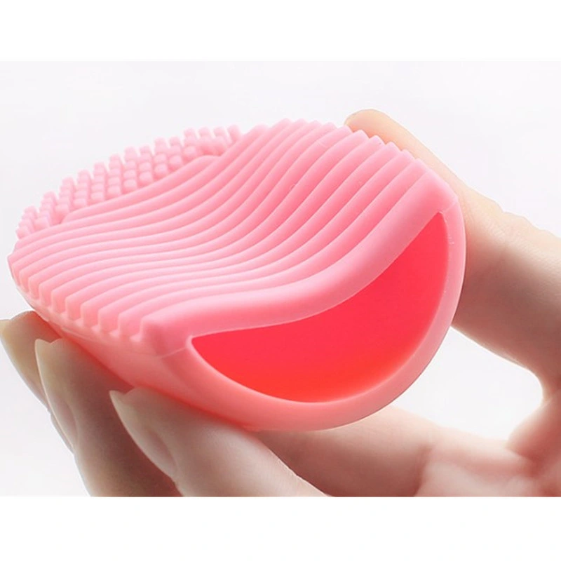 Makeup Brushes Cleaner Silicone Pad Cosmetic Eyebrow Brush Cleaner Tool Brush Washing Tool Scrubber Brush Cleaning Pad