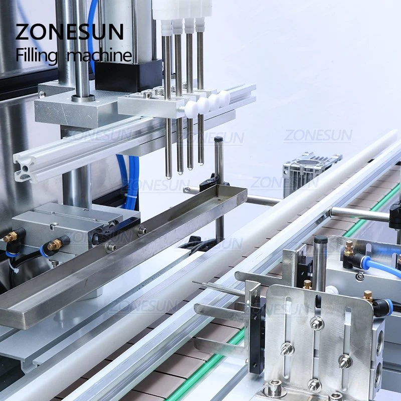 Zonesun Pompe Magnétique Machine de Remplissage Automatique de Liquide pour Lait Huile Essentielle