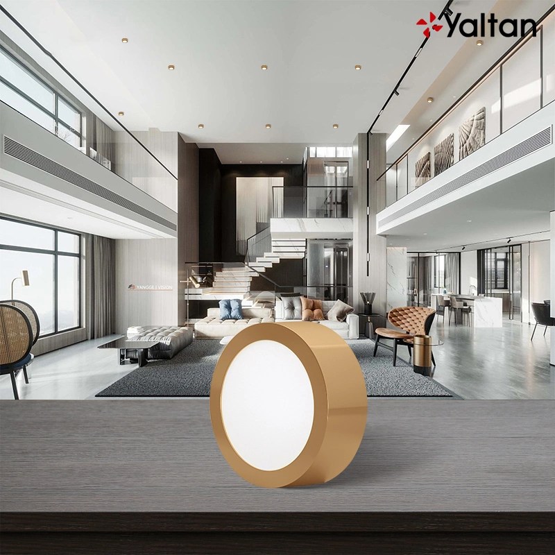 Aluminum Ultra Thin Round LED Ceiling Panel Light