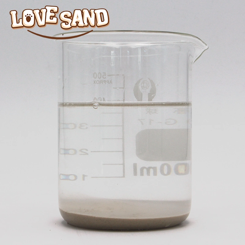 الحب الرمال توريد منتج الحيوانات الأليفة من Cat Sand المعدنية القابلة للغسل