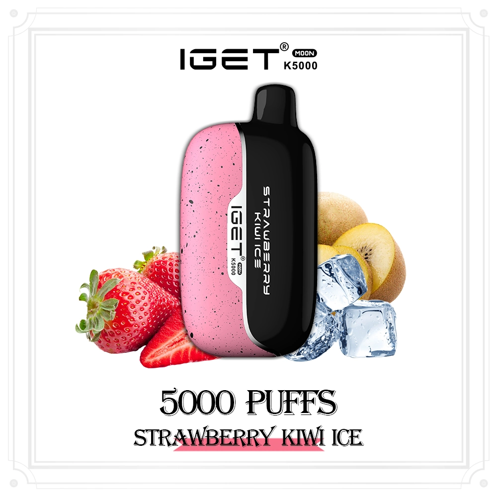 Iget Moon 5000 Puffs Fruchtgeschmack Einweg Vape Fabrik Preis