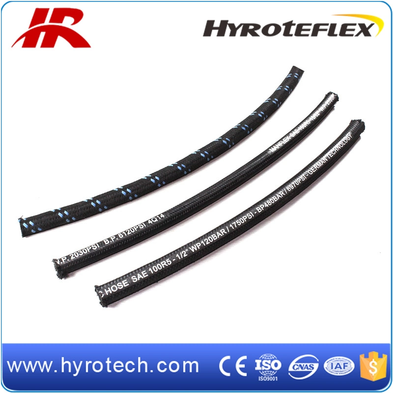 Rubber Hose SAE 100r5 High Pressure Hydraulic Hose for Construction Machine Oil Return System